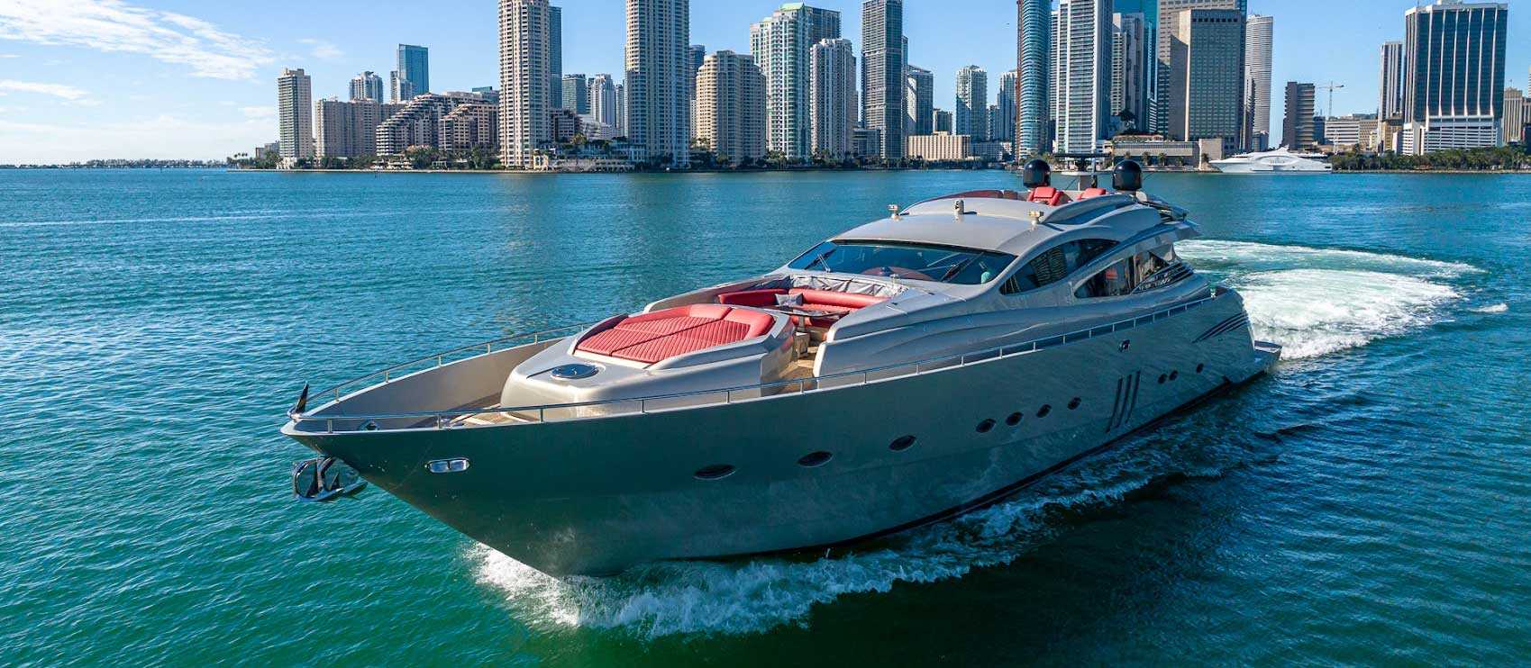 Superyacht Rental Miami hero image