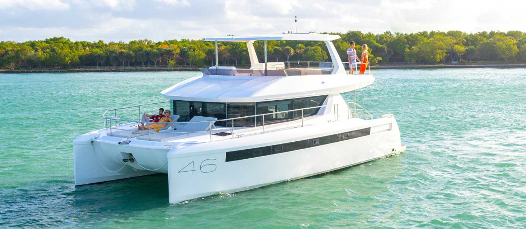 Catamaran Rental Miami hero image